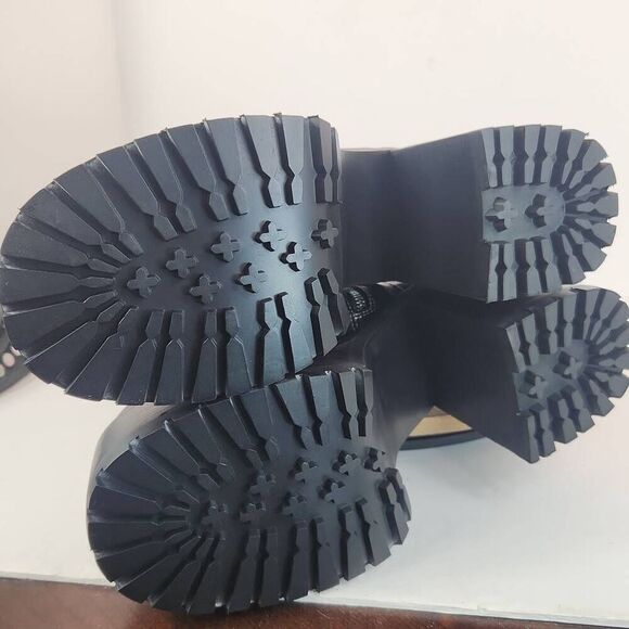 Dolls Kill - Roadway Combat Boots Generation Kiss Women's Size 10 M Black - Picture 7 of 10